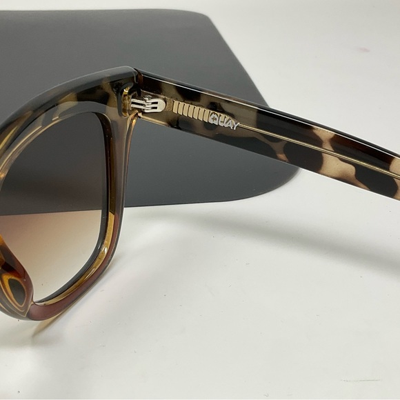 QUAY After Hours tortoise gradient Sunglasses - Picture 7 of 9